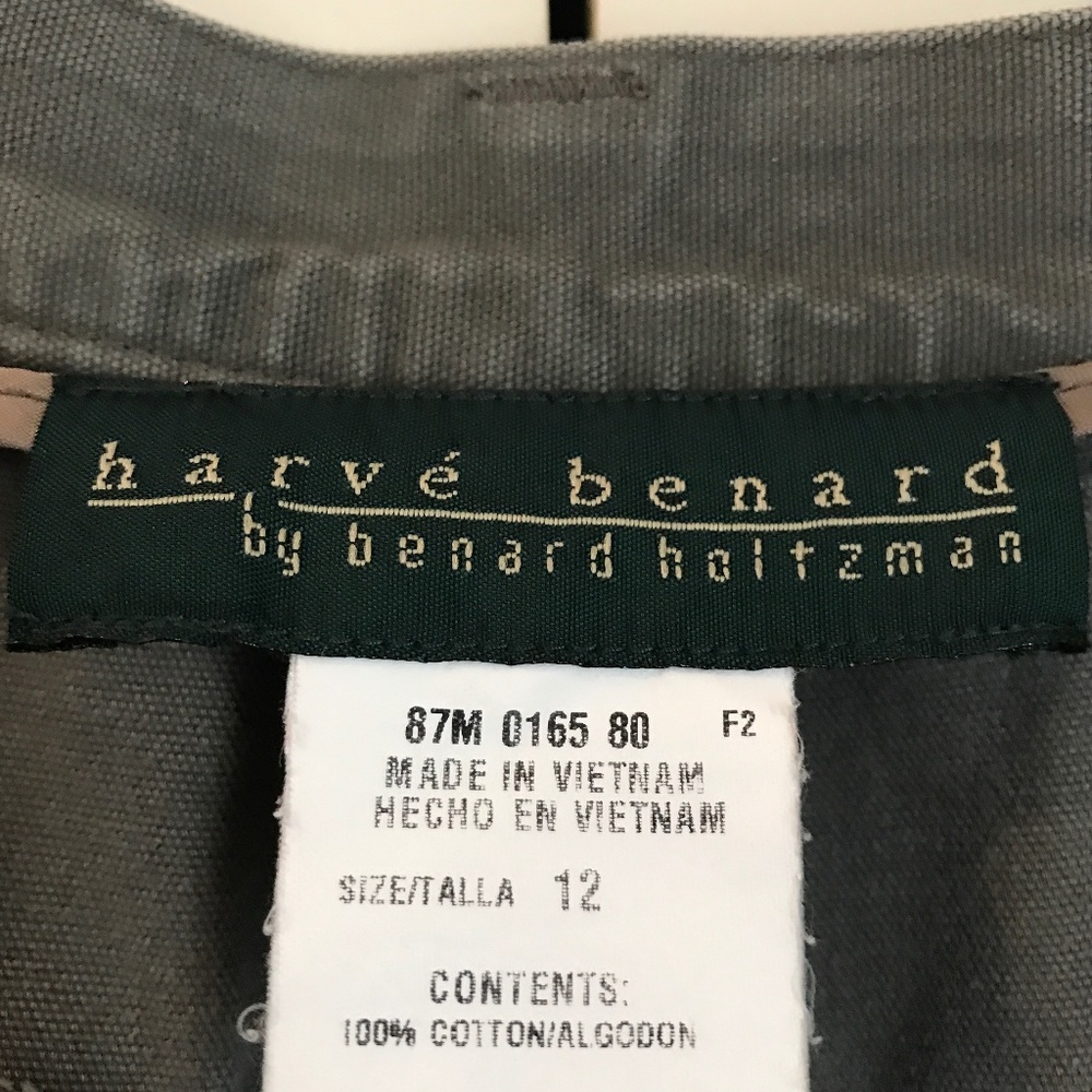 HARVE BENARD COTTON PANTS - Picture 3 of 3